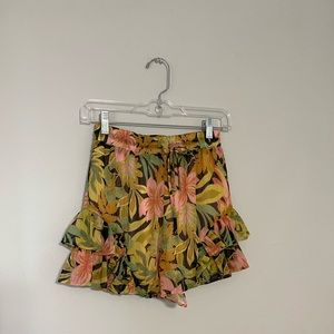 Lavender Brown Shorts